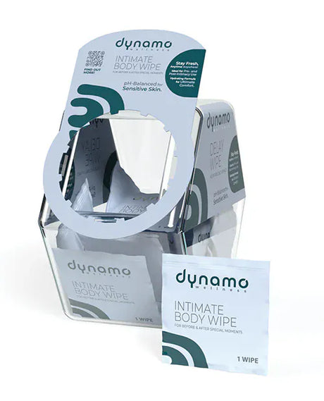 Dynamo Wellness Intimate Body Wipe in Candy Bowl - 100pcs