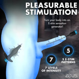 Zeus Inflatable Anal Plug & Urethral Sound E-Stim Kit w/remote