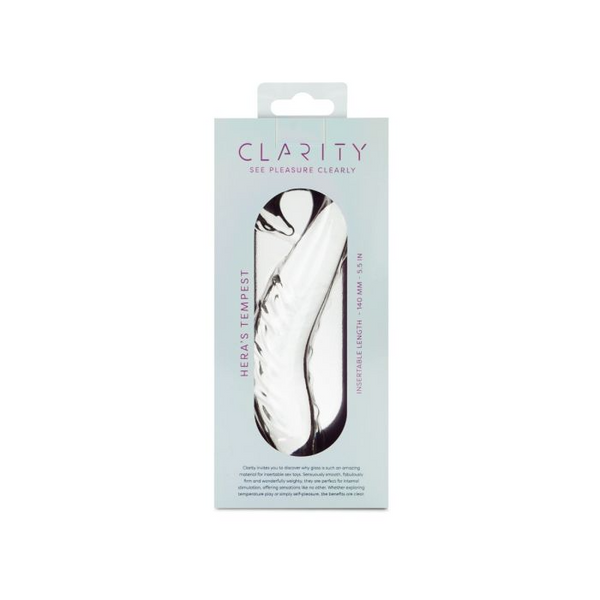 Clarity Hera’s Tempest Glass Dildo