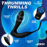 Shockwave E-Stim Anal Plug w/ C-Ring and remote