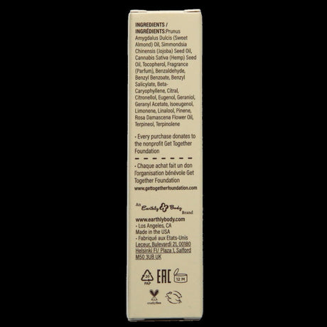 Earthly Body At Night Wild Pink Rose Roll-On Perfume