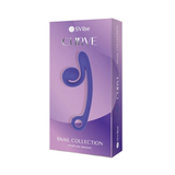 SVibe Snail CURVE Purple Dual-Stimulation Rabbit Vibrator