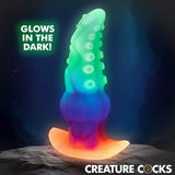 Creature Cocks Glowtopus Glow-in-the-Dark Silicone Anal Plug