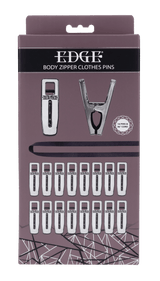 Edge Body Zipper Clothes Pins