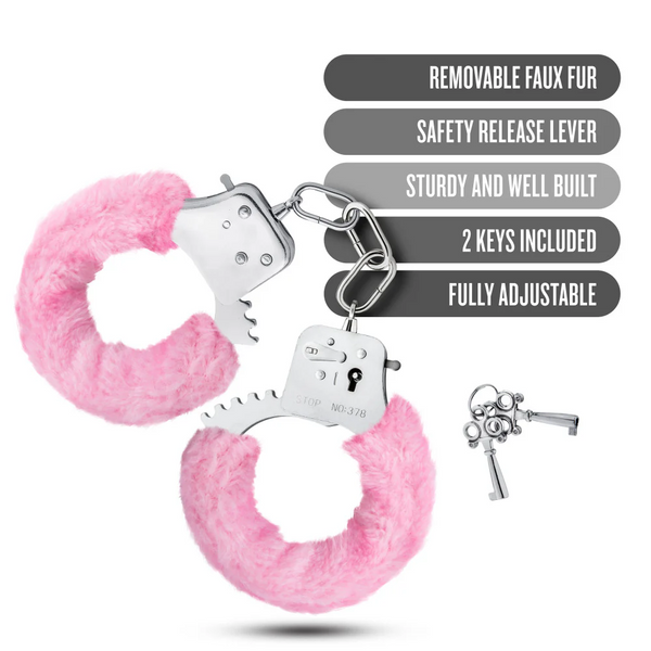 Temptasia Standard Pink Furry Handcuffs