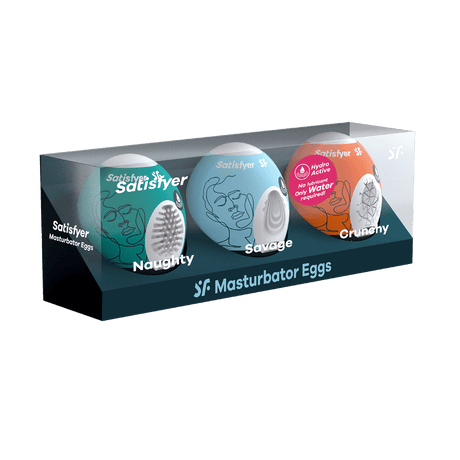 Egg 3er Set - Naughty, Savage, Crunchy