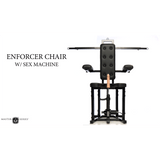 Enforcer Chair with Sex Machine