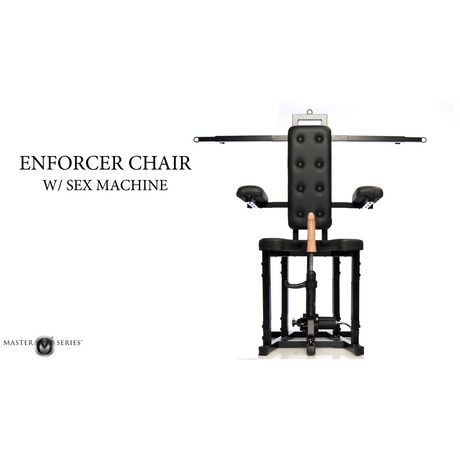 Enforcer Chair with Sex Machine