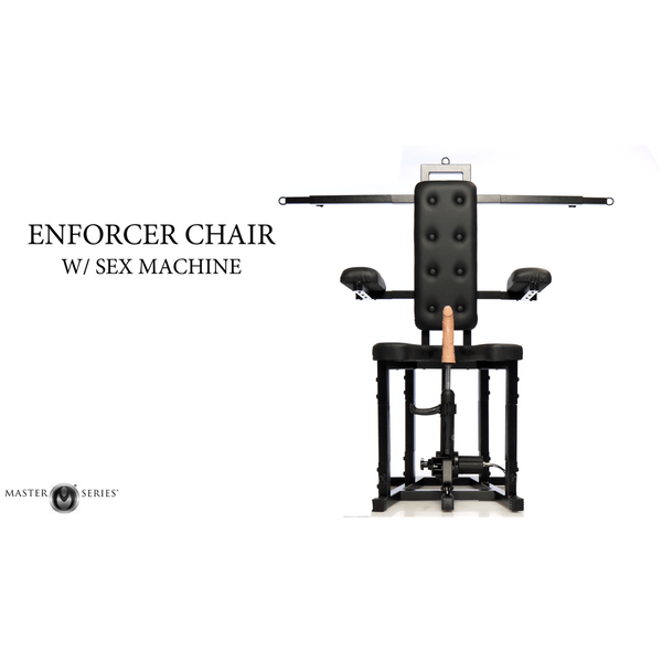 Enforcer Chair with Sex Machine
