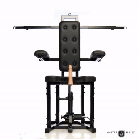 Enforcer Chair with Sex Machine