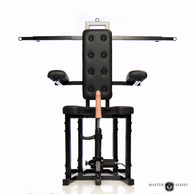 Enforcer Chair with Sex Machine
