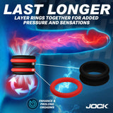 Enhancers 2-in-1 Silicone Cock Ring Set of 3