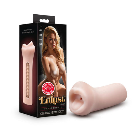 EnLust Candi AI Mouth Stroker - Blush