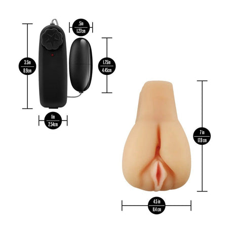 Enlust Jordyn - Vibrating Stroker - Beige