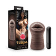 EnLust Krystal AI Vibrating Mouth Stroker - Blush