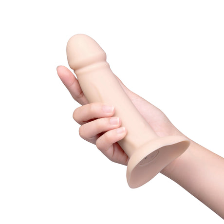 Every Body Vibrating Realistic Strap-On Kit – Girthy 6.5″ Silicone Dildo & Comfort Harness