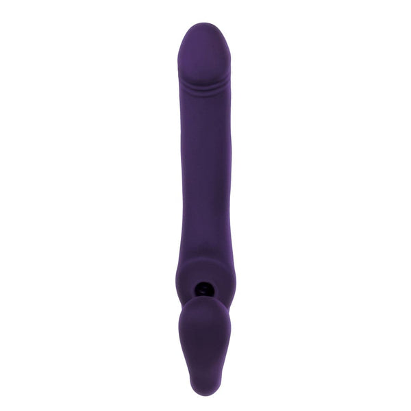 Evolved 2 Become 1 Remote-Controlled Strapless Strap-On Vibrator