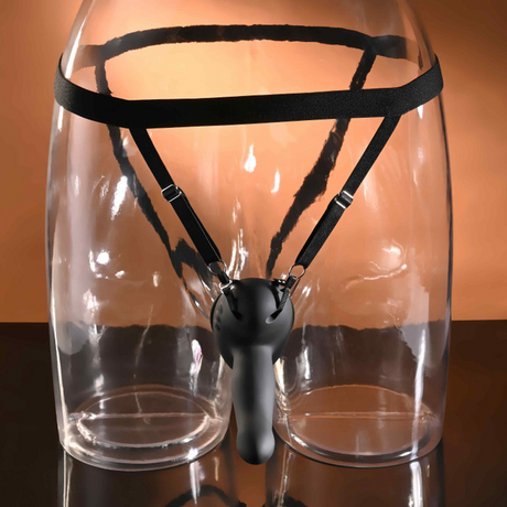 Evolved Come Closer Remote-Controlled Harness Vibrator