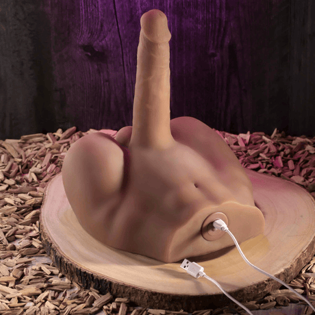 Evolved Easy Rider Dark Thrusting Torso Masturbator