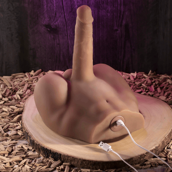Evolved Easy Rider Dark Thrusting Torso Masturbator