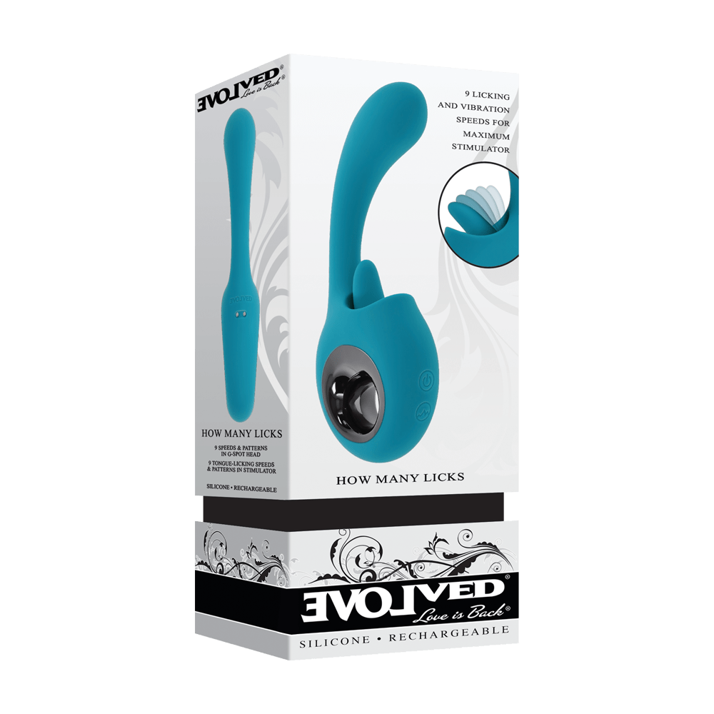 Evolved How Many Licks