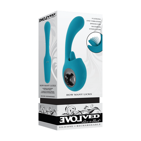 Evolved How Many Licks