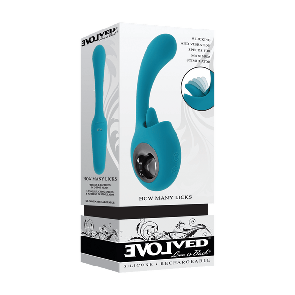 Evolved How Many Licks