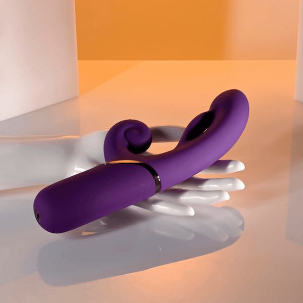 Evolved Pleasure Puff Inflatable Dual-Motor Rabbit Vibrator