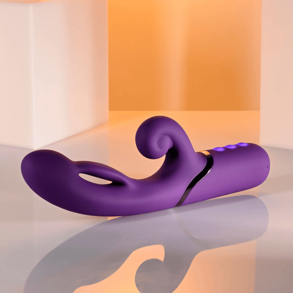 Evolved Pleasure Puff Inflatable Dual-Motor Rabbit Vibrator