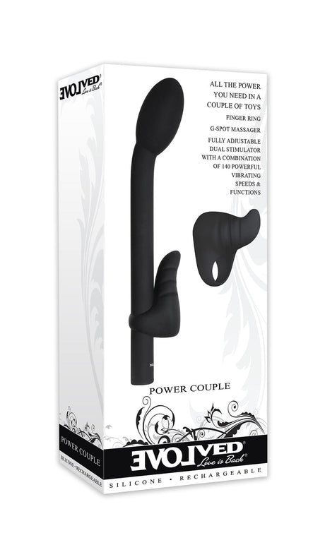 Evolved Power Couple 2pc set - Black