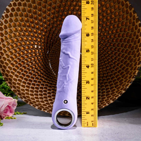 Evolved Purple Fantasy Realistic Multi-Speed Vibrator