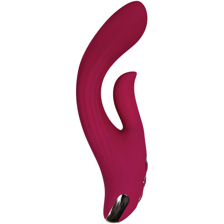 Evolved Red Dream Curved Dual-Motor Rabbit Vibrator