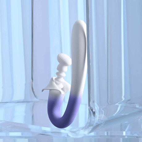 Evolved Spring Loaded Curved Vibrator with Spring-Loaded Stimulator