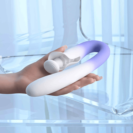 Evolved Spring Loaded Curved Vibrator with Spring-Loaded Stimulator