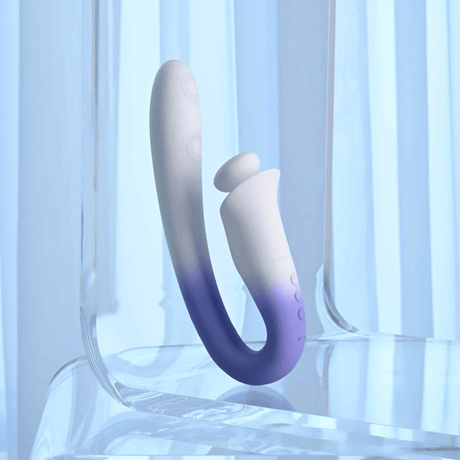 Evolved Spring Loaded Curved Vibrator with Spring-Loaded Stimulator