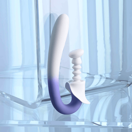 Evolved Spring Loaded Curved Vibrator with Spring-Loaded Stimulator