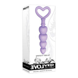 Evolved Sweet Treat Heart-Shaped Anal Beads for Beginner Exploration