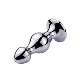Extreme Anal Double Bead with Onyx Gem