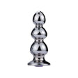 Extreme Anal Triple Bead with Onyx Gem
