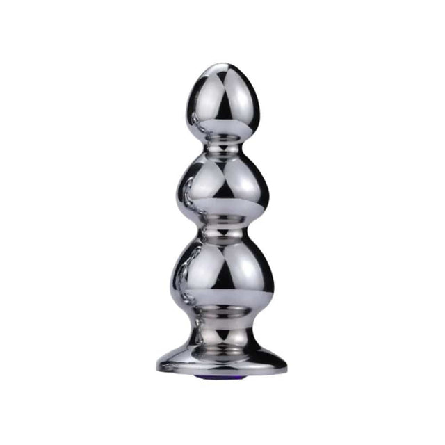 Extreme Anal Triple Bead with Onyx Gem