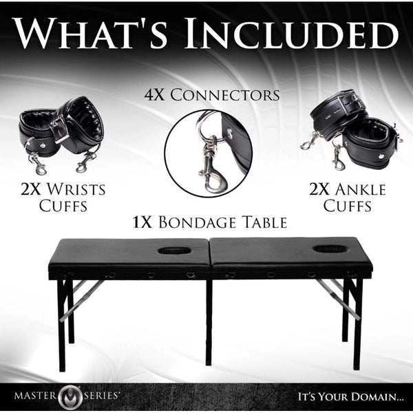 Extreme Bondage Massage Bed