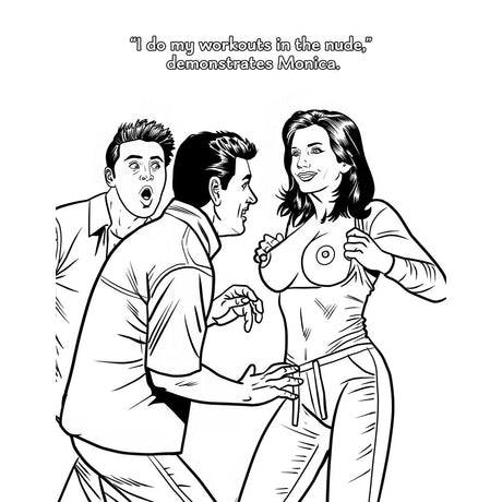 F*R*I*E*N*D*S With Benefits Color Book