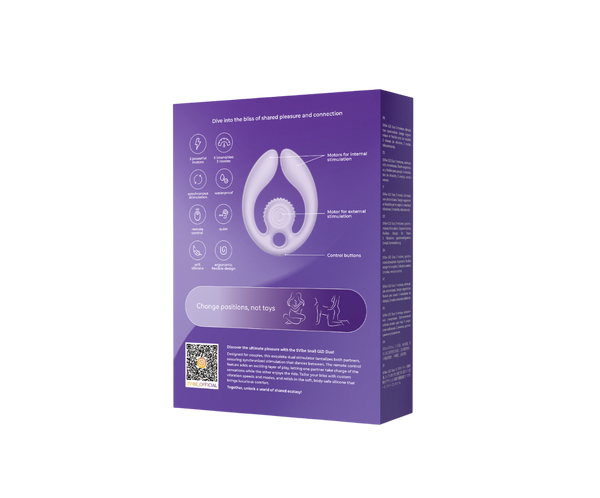 SVibe Snail GIZI Duo Lilac Flexible Couples Stimulator