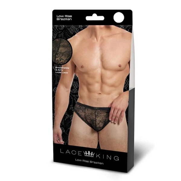 BoyzTown Lace King Black Lace Bikini L/XL