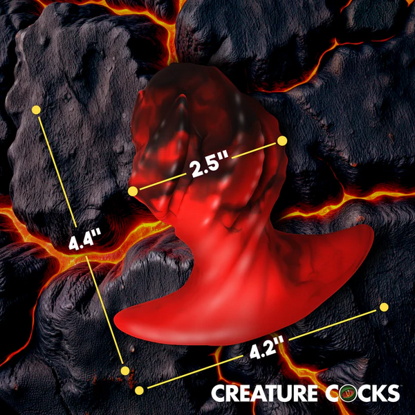 Creature Cocks Dragonspawn Silicone Butt Plug - Large