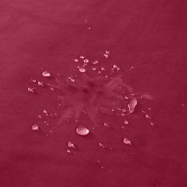 Fascinator Throw Merlot  Microvelvet - Mini