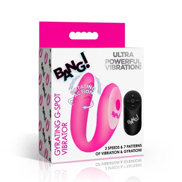 Bang! Gyrating G-Spot Vibrator - Pink