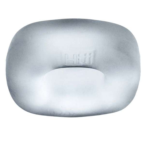 Hünkyjunk FIT BULGE Clear Steam Padded Hung-Style Cock Ring