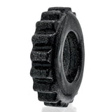 Plushy Single Ring Black Mica