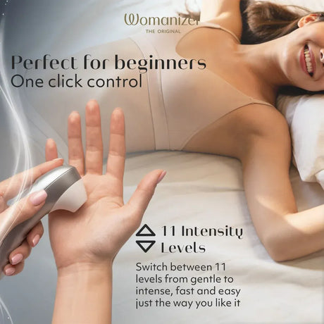 Womanizer Pro Clitoral Stimulator for Powerful Air Pulse Orgasms